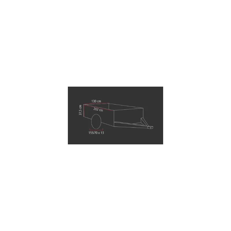 Remorque BOIS 8401B PTAC 500 kg - SOREL – Image 8
