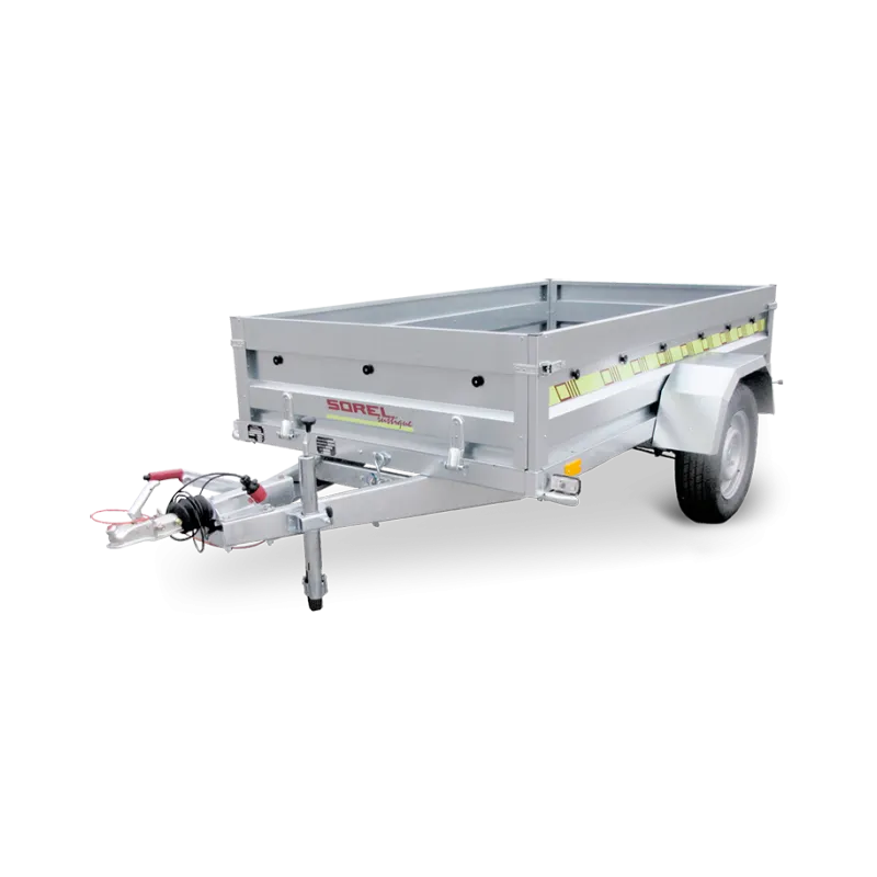 Remorque Freinée RUSTIQUE R261F113 PTAC 1300 kg - SOREL