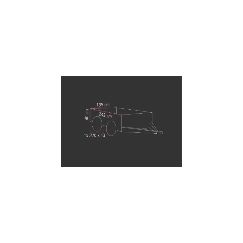 Remorque Rustique R256- PTAC 500 kg - SOREL – Image 5