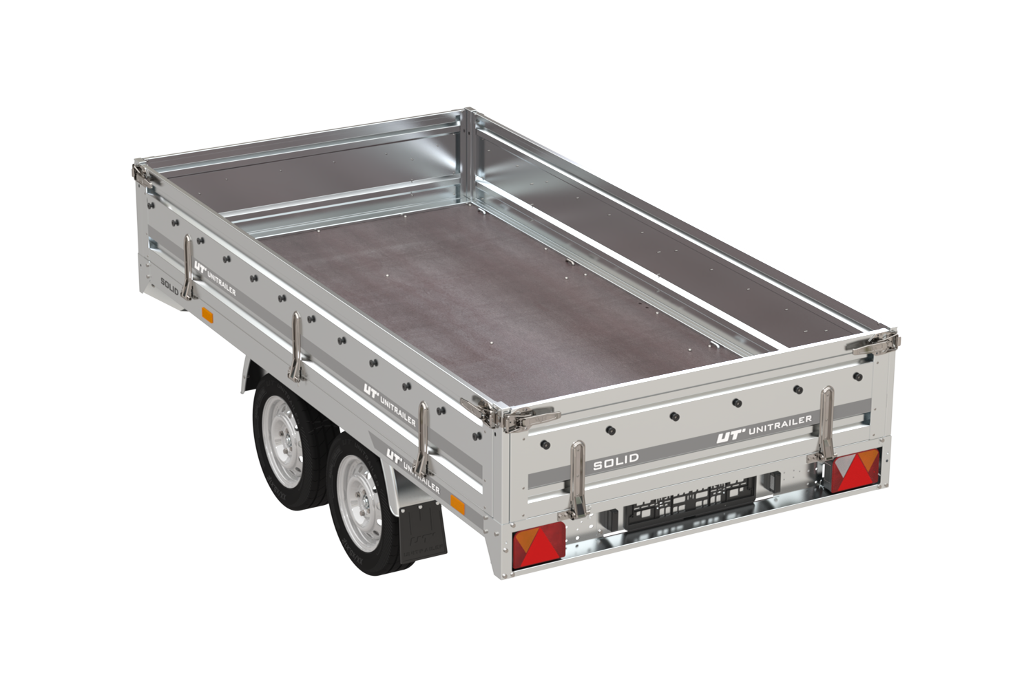 Remorque 2 essieux 304×153 UNITRAILER SOLID 300/2 PTAC 750 kg – Image 5
