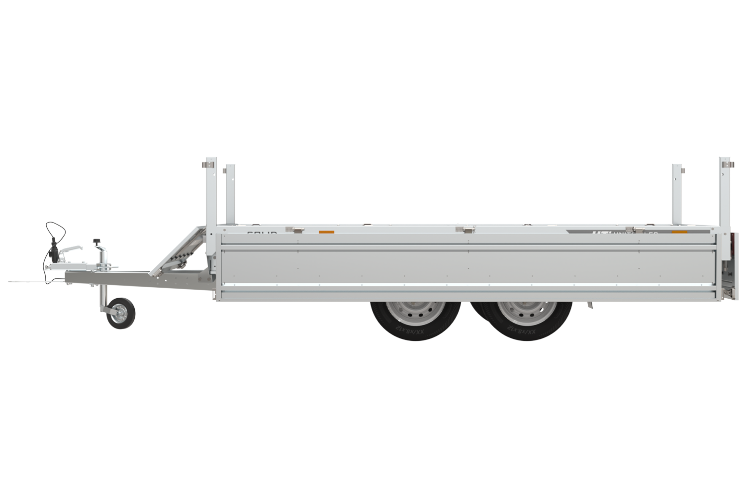 Remorque 2 essieux 304×153 UNITRAILER SOLID 300/2 PTAC 750 kg – Image 6