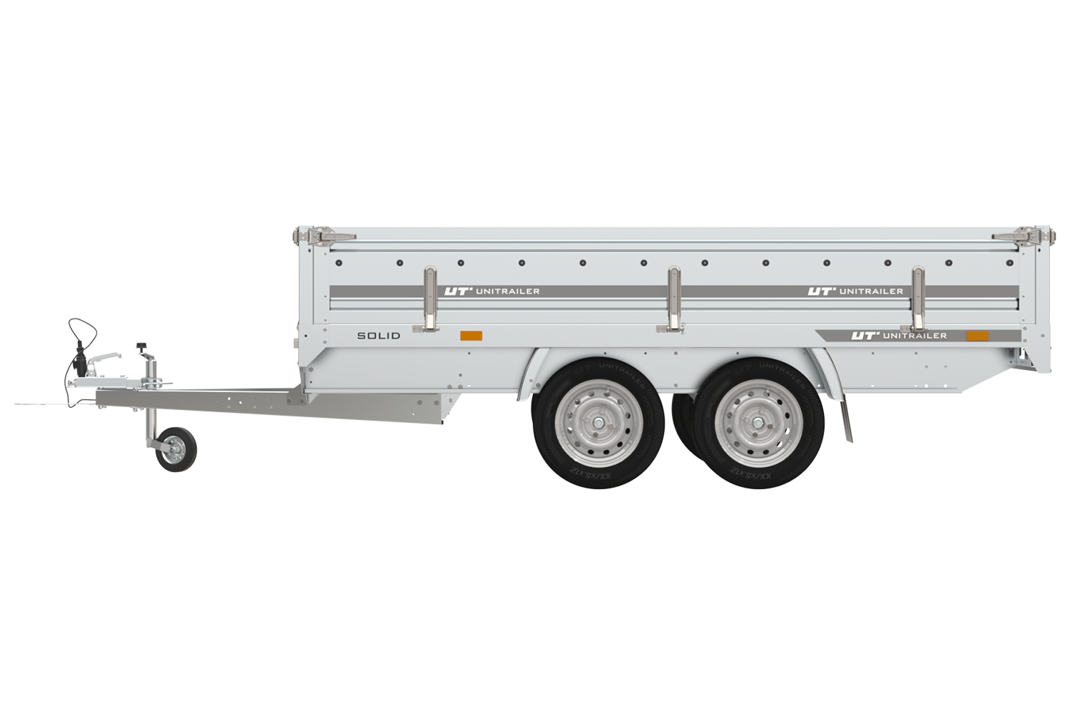 Remorque 2 essieux 304×153 UNITRAILER SOLID 300/2 PTAC 750 kg – Image 7