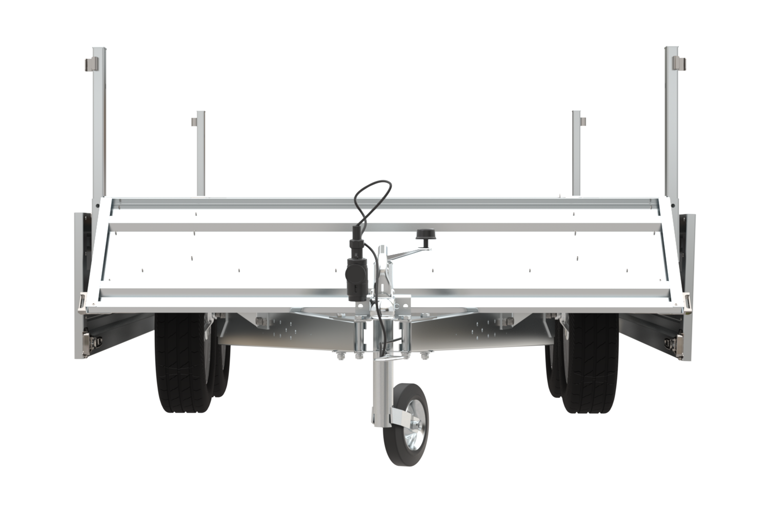 Remorque 2 essieux 304×153 UNITRAILER SOLID 300/2 PTAC 750 kg – Image 8