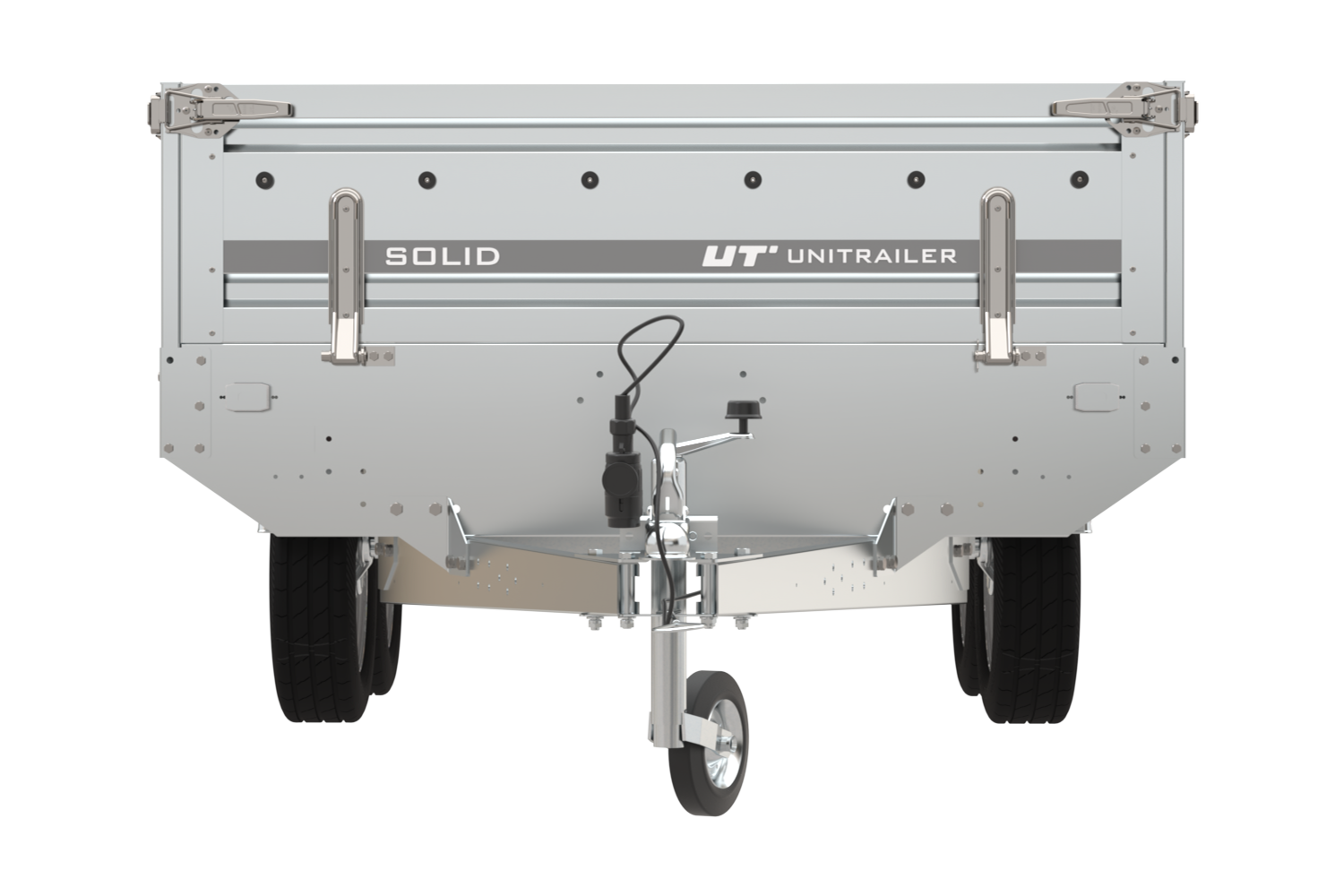 Remorque 2 essieux 304×153 UNITRAILER SOLID 300/2 PTAC 750 kg – Image 9