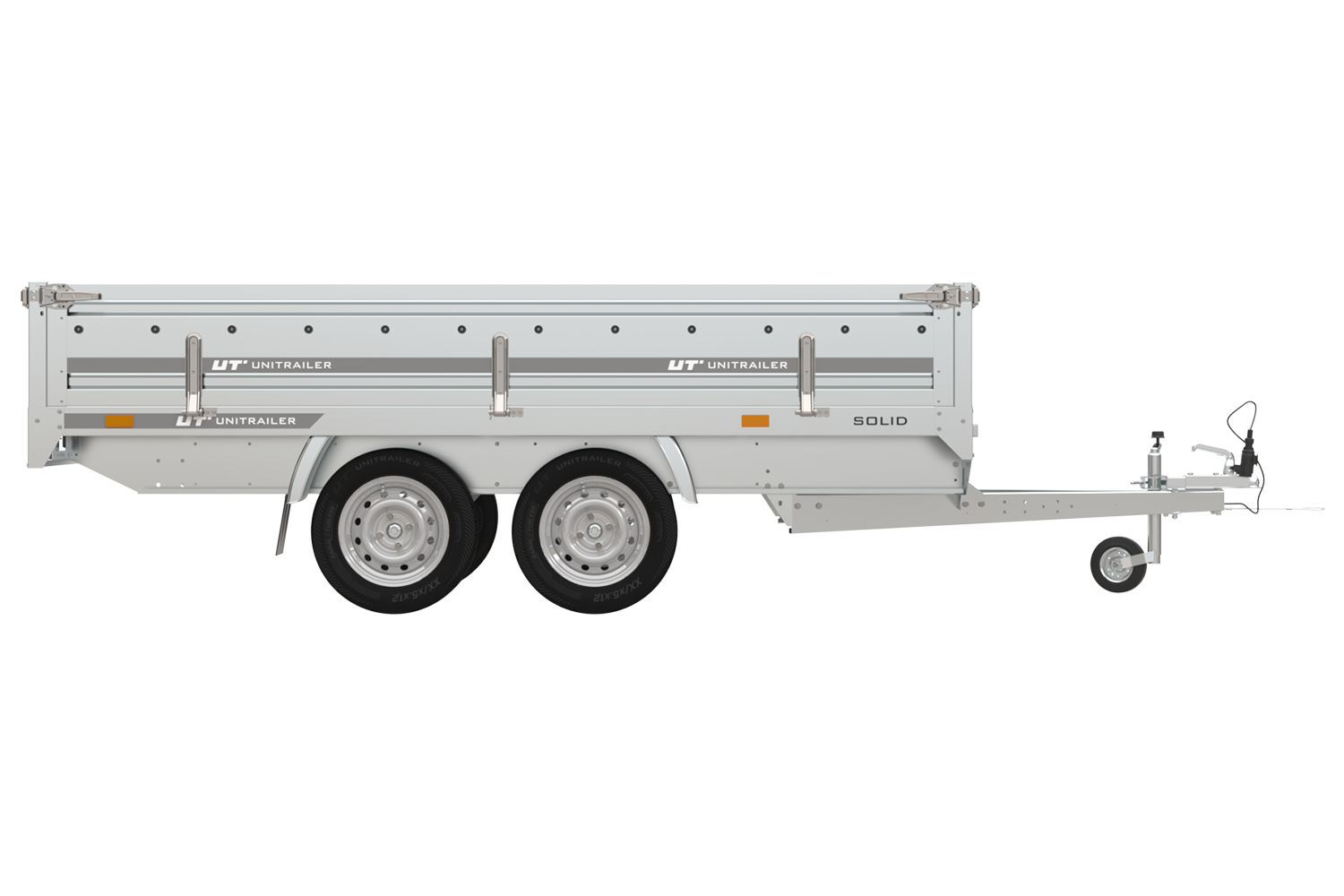 Remorque 2 essieux 304×153 UNITRAILER SOLID 300/2 PTAC 750 kg – Image 10