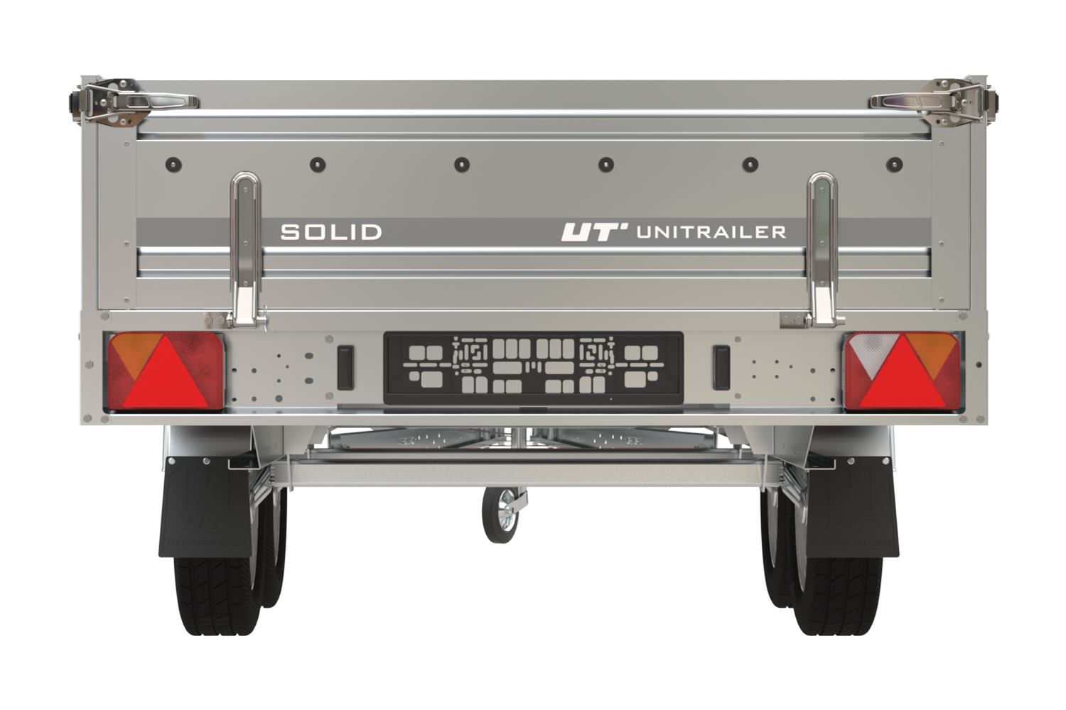 Remorque 2 essieux 304×153 UNITRAILER SOLID 300/2 PTAC 750 kg – Image 11