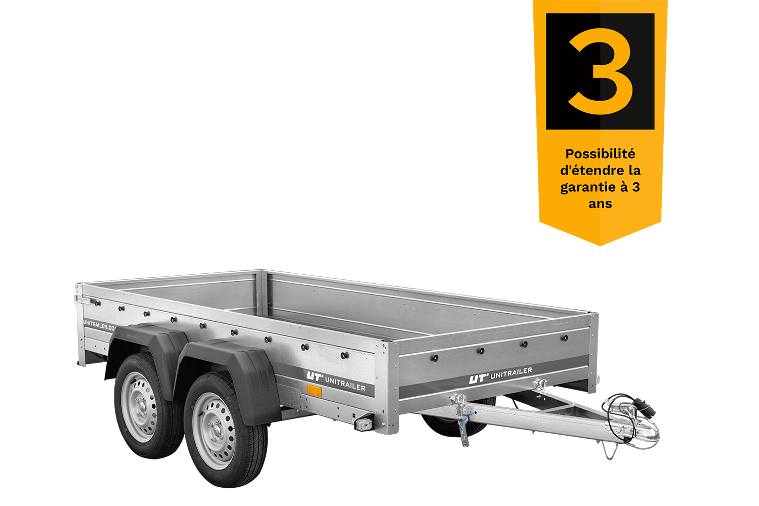 Remorque à deux essieux Garden Trailer 264/2 KIPP – Image 6