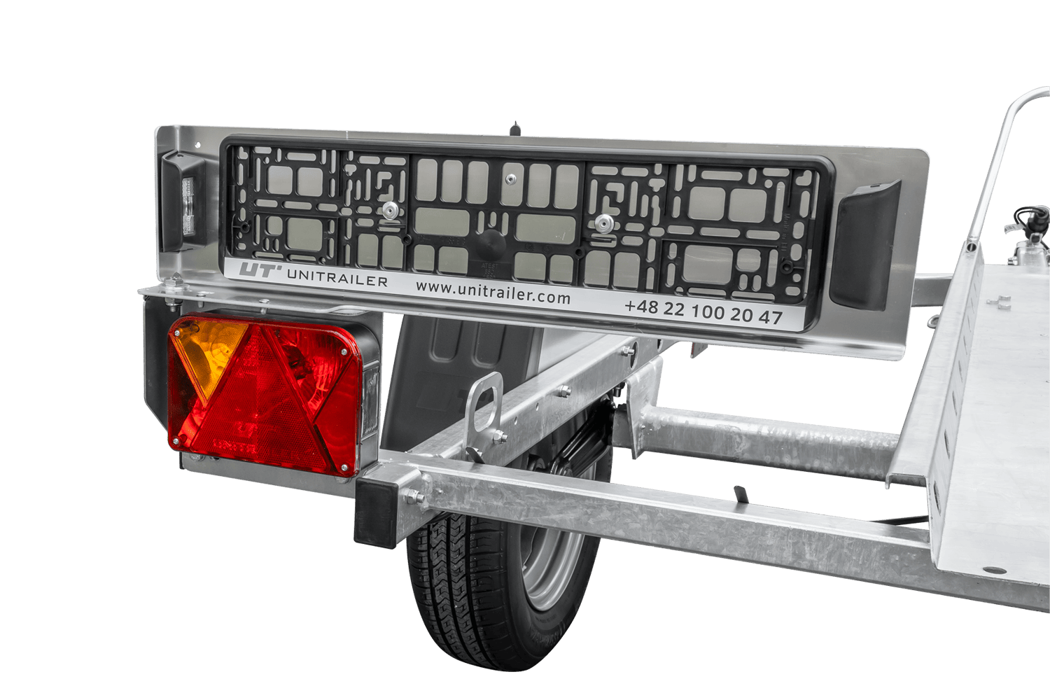 Remorque moto 225x111 UNITRAILER RIDER 1, PTAC 450 kg – Image 11