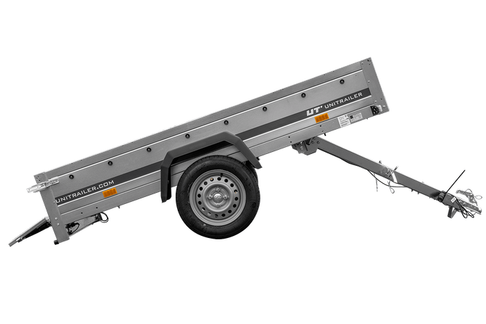 Remorque pour auto 230 x 125 cm Garden Trailer 230 KIPP – Image 7