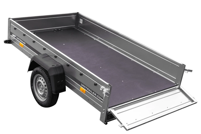 Remorque pour auto 230 x 125 cm Garden Trailer 230 KIPP – Image 10