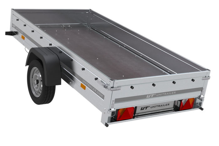 Remorque simple essieu Unitrailer GARDEN TRAILER 264 KIPP – Image 3
