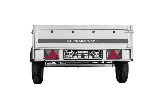 Remorque simple essieu Unitrailer GARDEN TRAILER 264 KIPP – Image 17