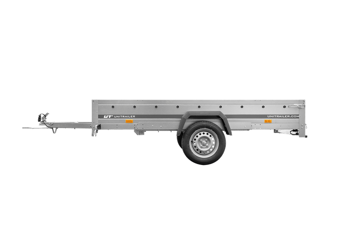 Remorque simple essieu Unitrailer GARDEN TRAILER 264 KIPP – Image 15