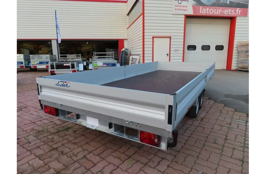 Remorque Plateau 32670 - PTAC 2500 kg - LIDER – Image 2