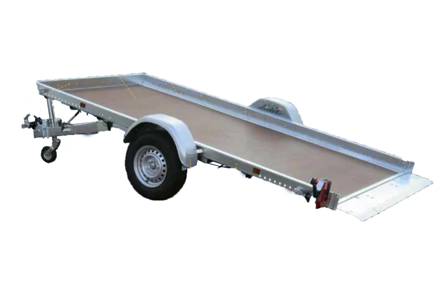 Remorque Plateau Robust - PTAC 1600kg 40386 - LIDER