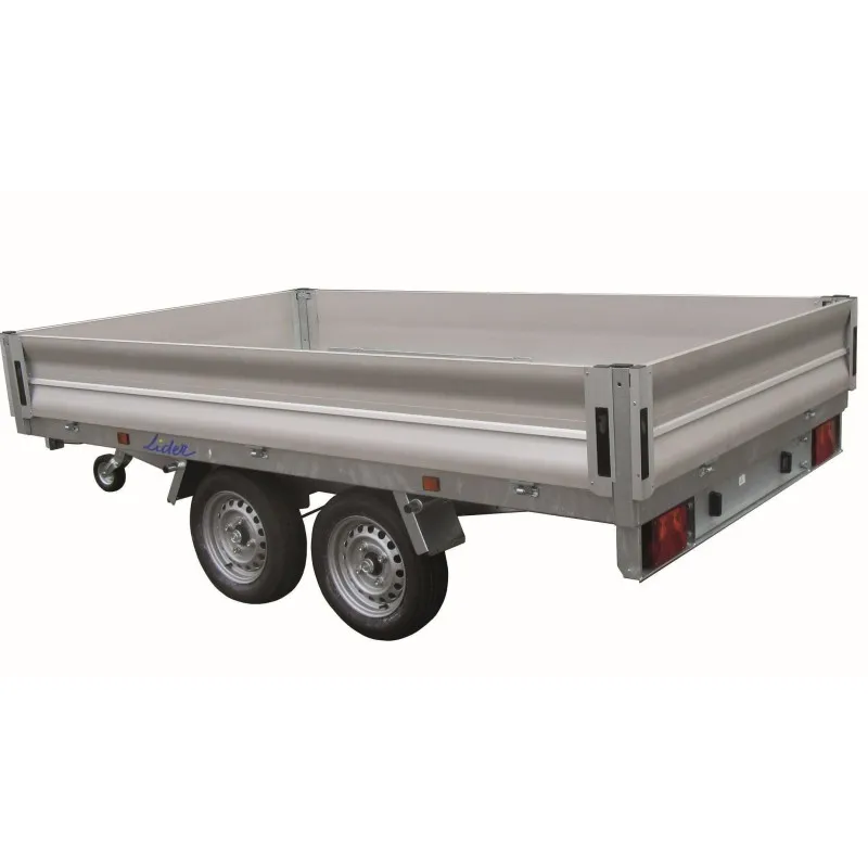 Remorque Plateau roues dessous - PTAC 3500 kg 44660 - LIDER – Image 3