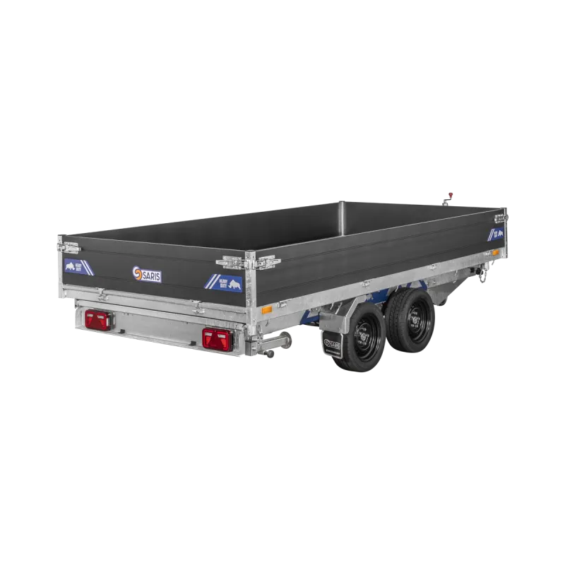 Remorque Tribenne avec pompe électrique - PTAC 3500 kg - Saris – Image 2