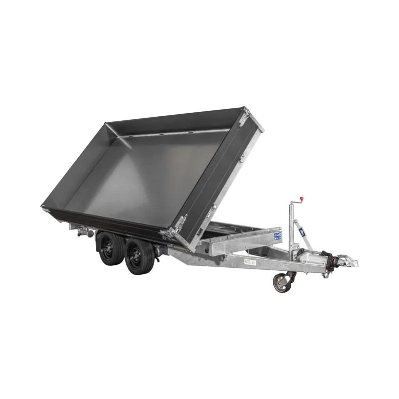 Remorque Tribenne avec pompe électrique - PTAC 3500 kg - Saris – Image 7