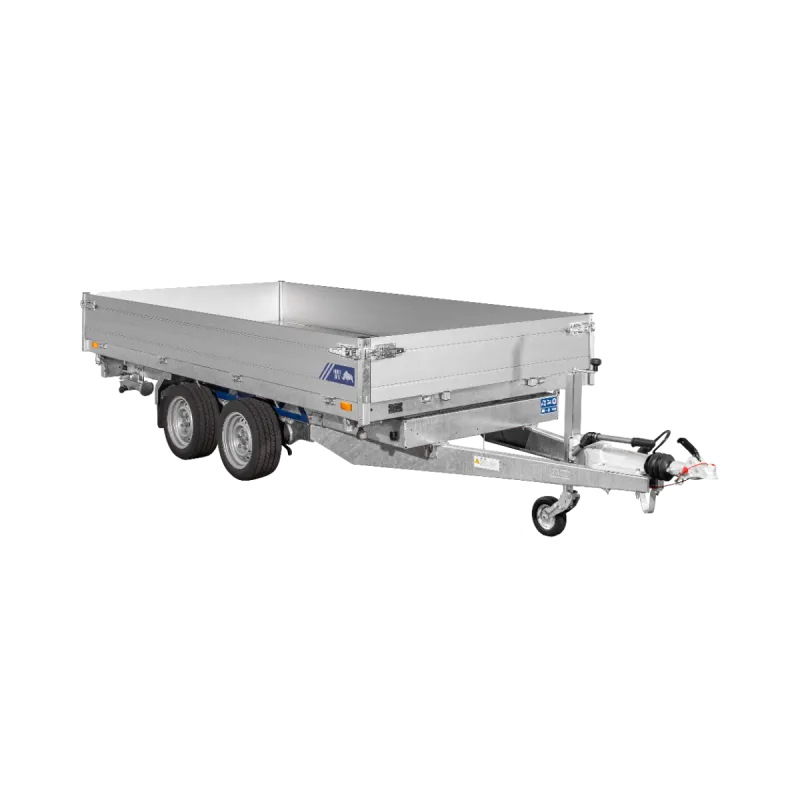 Remorque Tribenne avec pompe électrique - PTAC 3500 kg - Saris – Image 9