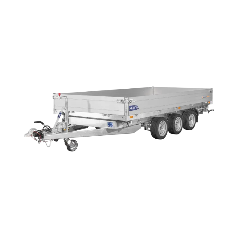 Remorque Tribenne - PTAC 3500 kg avec pompe électrique - Saris – Image 3