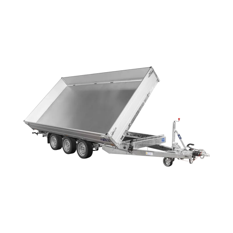 Remorque Tribenne - PTAC 3500 kg avec pompe électrique - Saris – Image 5