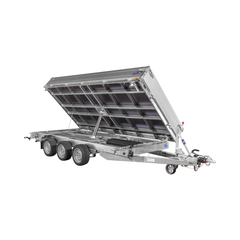 Remorque Tribenne - PTAC 3500 kg avec pompe électrique - Saris – Image 6