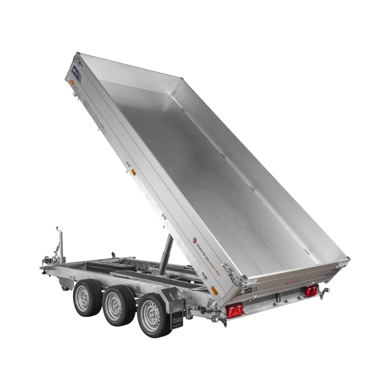 Remorque Tribenne - PTAC 3500 kg avec pompe électrique - Saris – Image 7
