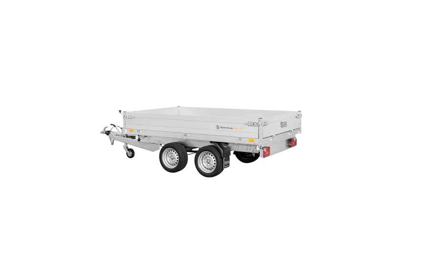 Remorque tribenne K327617020002 - PTAC 2000 kg - SARIS