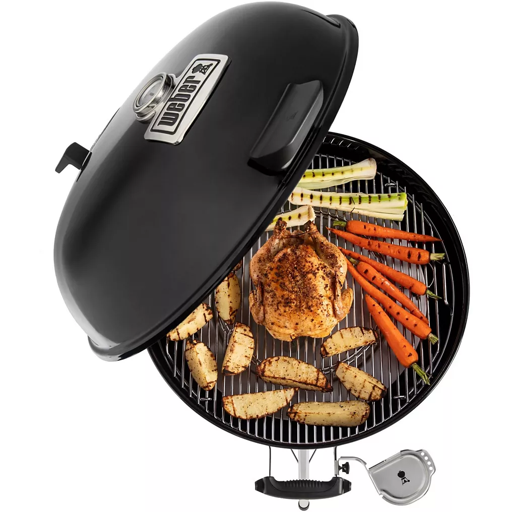 Barbecue charbon WEBER master-touch GBS premium E-5775 black sur pied 57 cm – Image 7