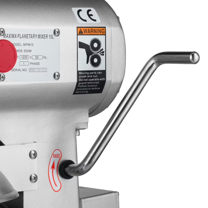 Maxima mixer planétaire 10 L jusqu'à 5 kg de pâte 3 vitesses – Image 10