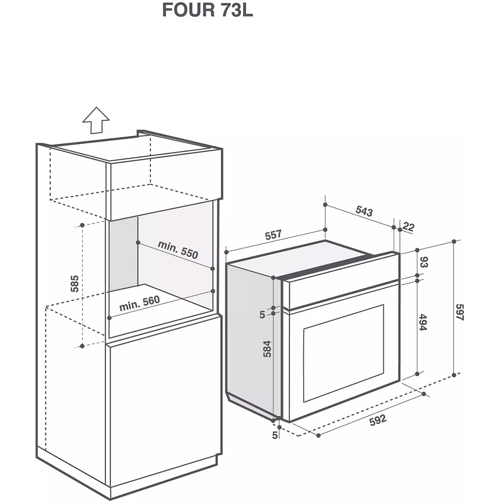 Four encastrable DE DIETRICH DOP4556X Sensor – Image 14