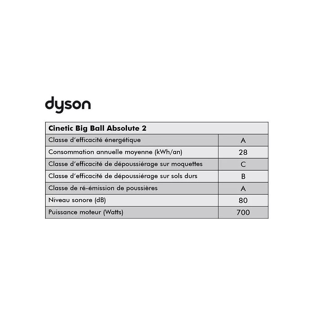 Aspirateur sans sac DYSON Cinetic Big Ball Absolute 2 – Image 10