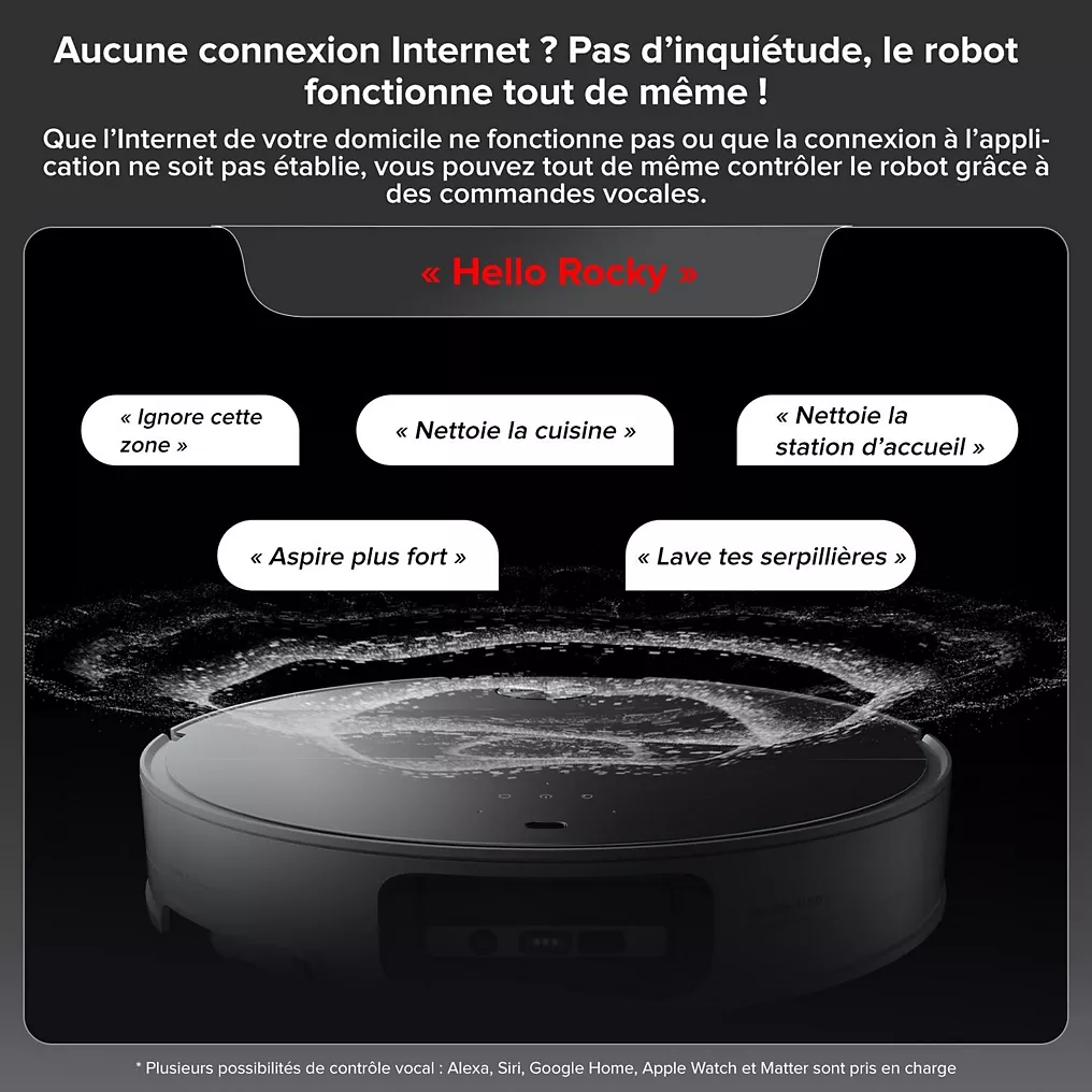 Robot Aspirateur Laveur ROBOROCK Saros 10 blanc – Image 2