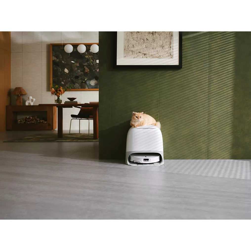 Robot Aspirateur Laveur ROBOROCK Qrevo Curv 2 ProX Blanc – Image 4