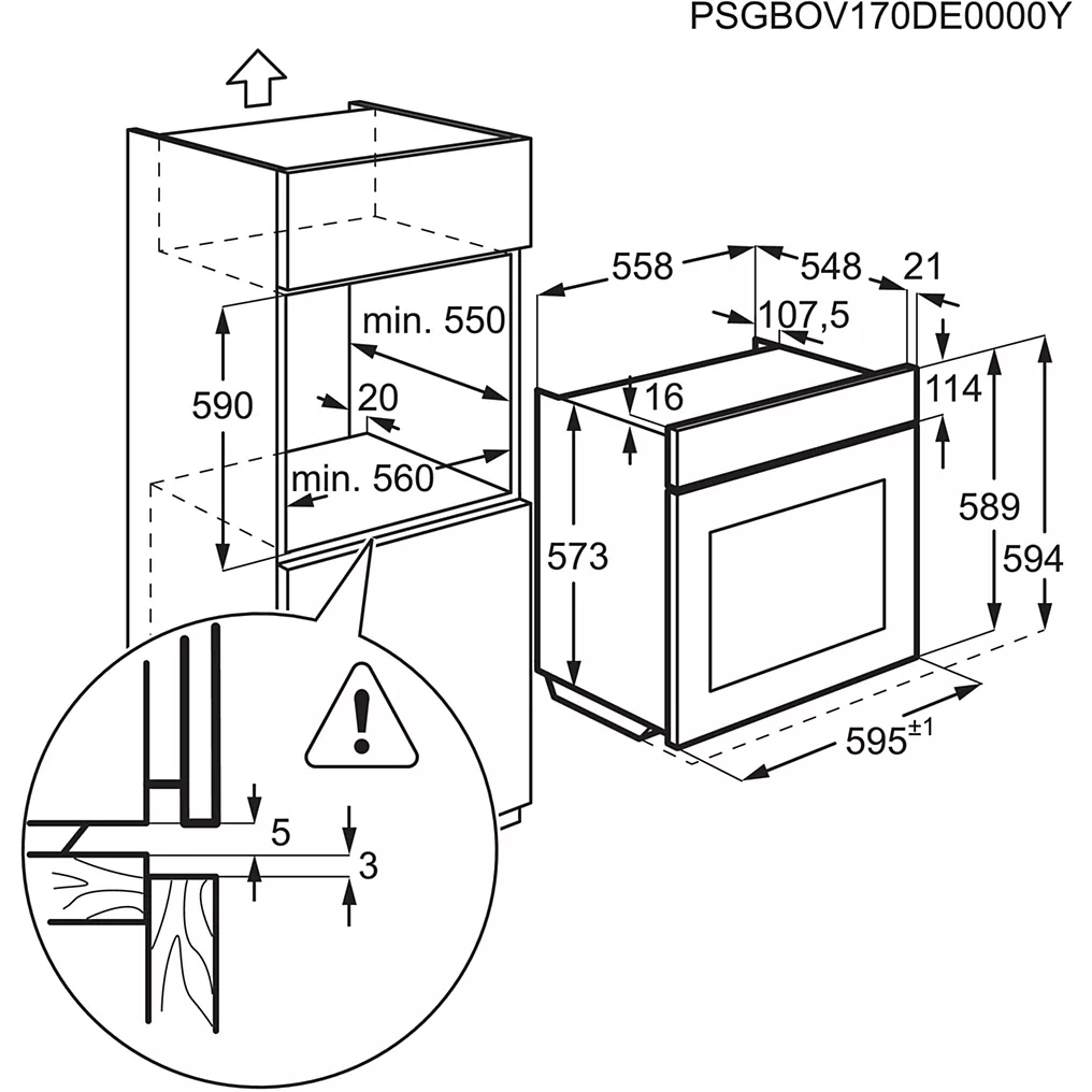 Four Pyro ELECTROLUX EOE6P57X SenseCook – Image 2