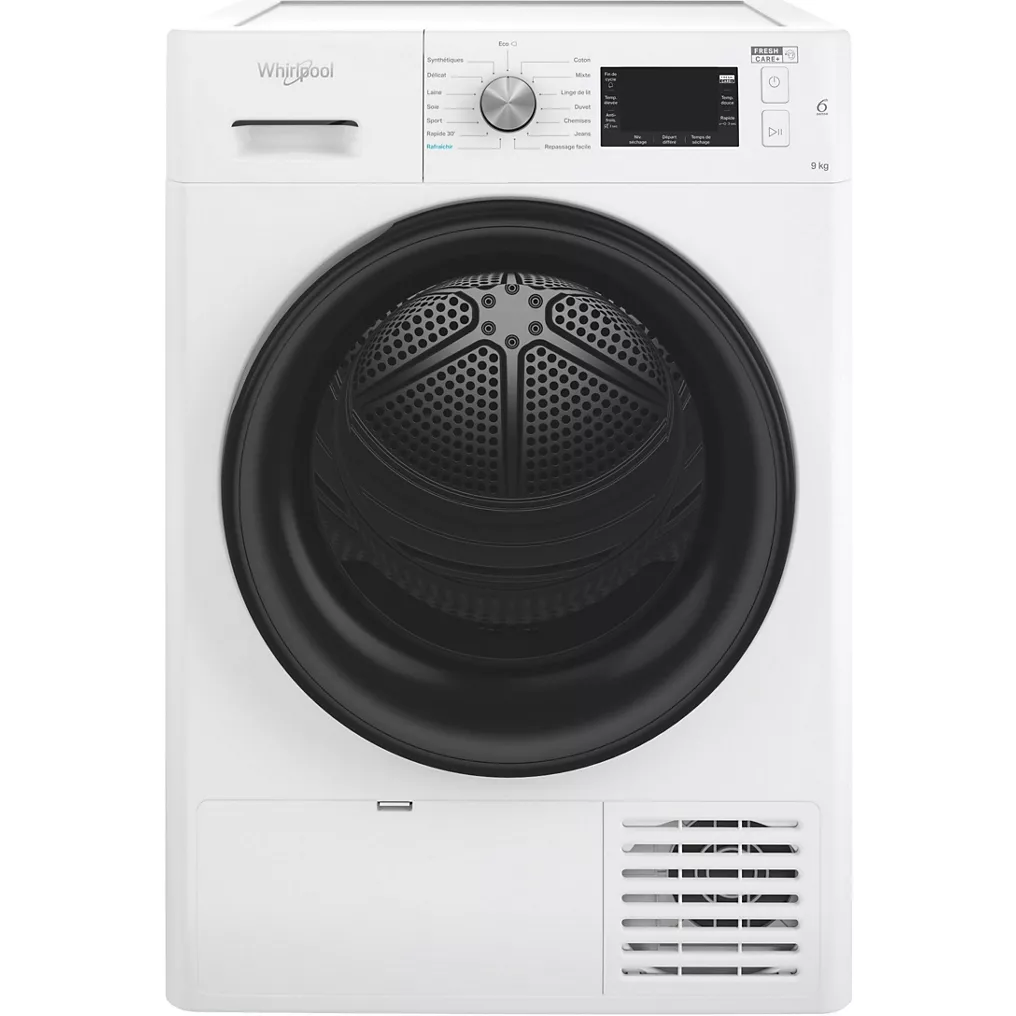 Sèche linge pompe à chaleur WHIRLPOOL FFTBNM229X2BFR + Kit de superposition – Image 11