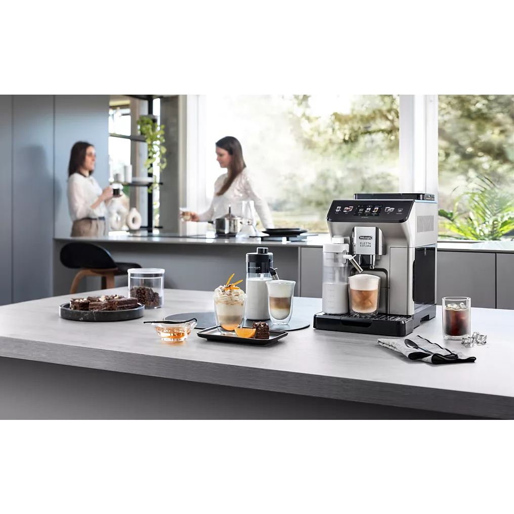 Expresso Broyeur DELONGHI ECAM450.65.S Eletta Explore Argent – Image 15