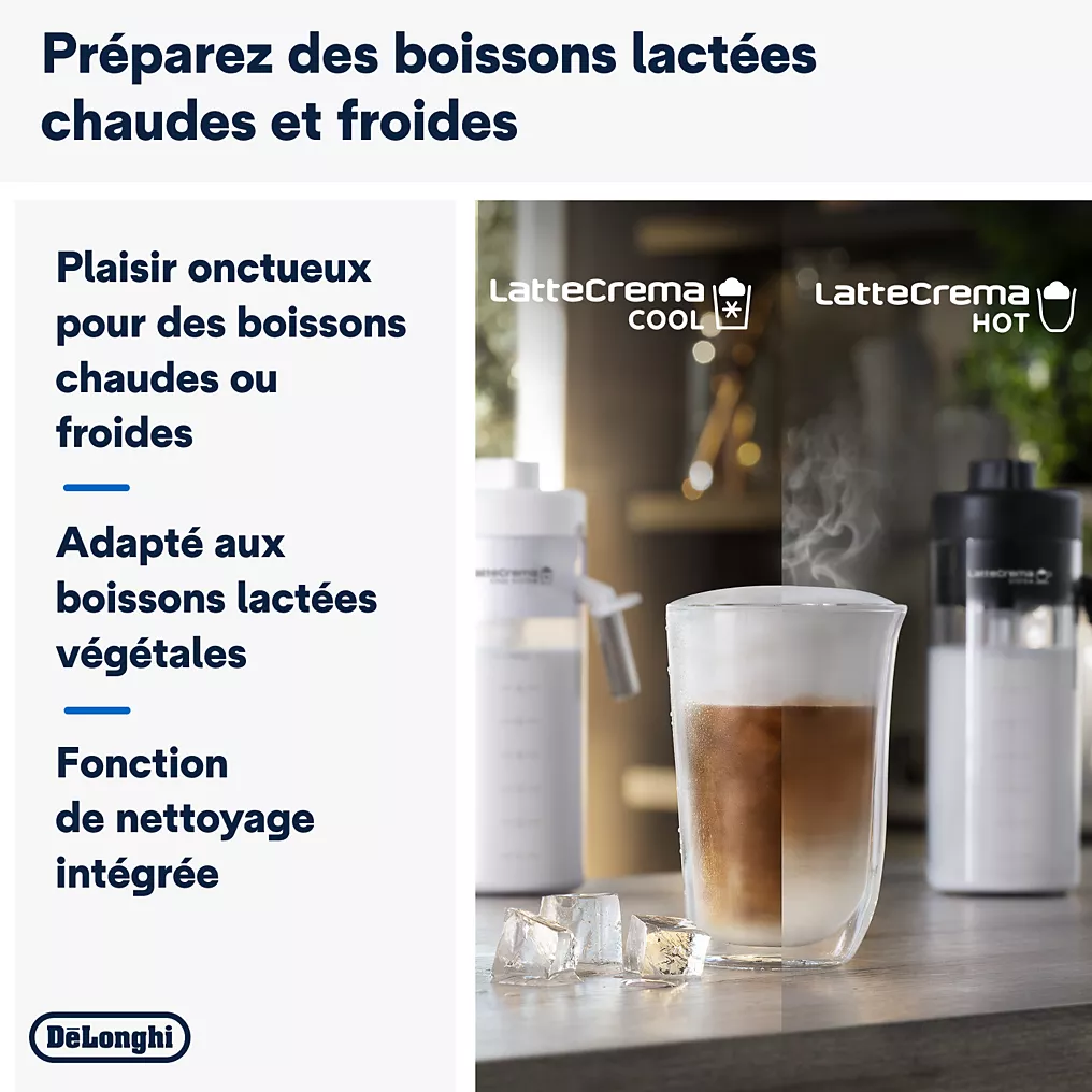 Expresso Broyeur DELONGHI ECAM450.65.S Eletta Explore Argent – Image 13