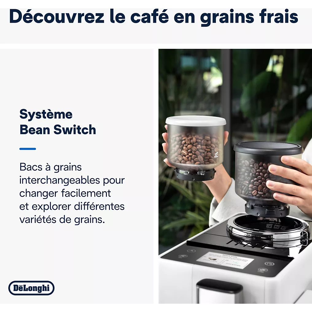 Expresso Broyeur DELONGHI FEB4455.W Rivelia Latte Blanche – Image 6