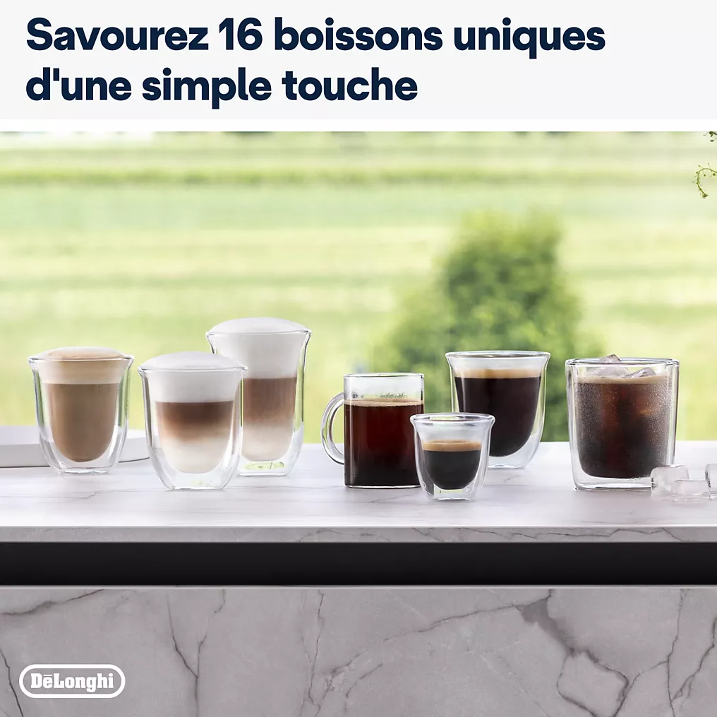 Expresso Broyeur DELONGHI FEB4455.W Rivelia Latte Blanche – Image 10