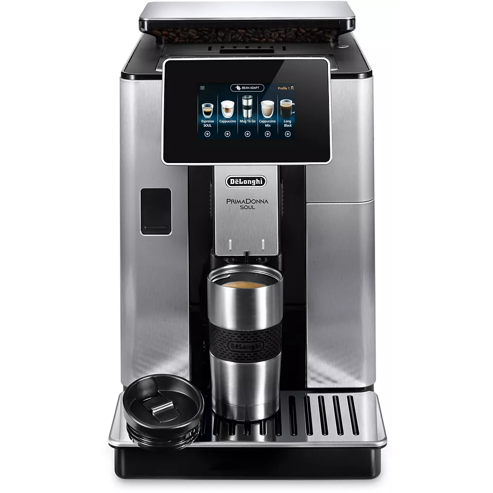 Expresso Broyeur DELONGHI Primadonna Soul ECAM610.75.MB noir – Image 2