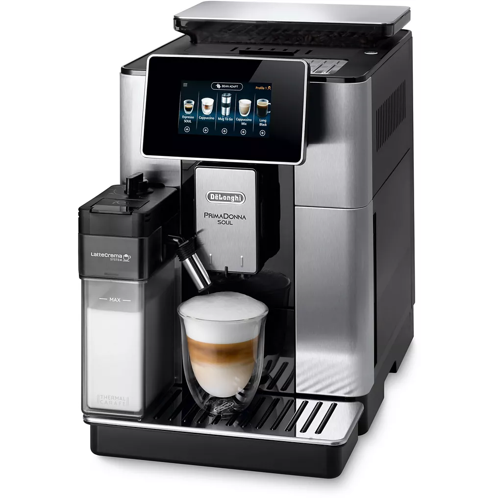 Expresso Broyeur DELONGHI Primadonna Soul ECAM610.75.MB noir – Image 9