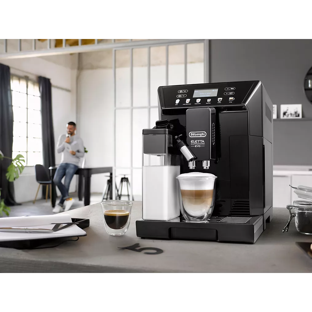 Expresso Broyeur DELONGHI Primadonna Soul ECAM610.75.MB noir – Image 8