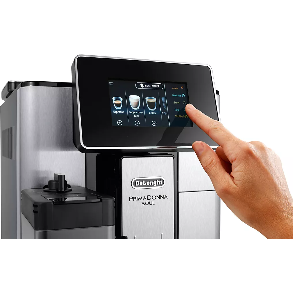 Expresso Broyeur DELONGHI Primadonna Soul ECAM610.75.MB noir – Image 7