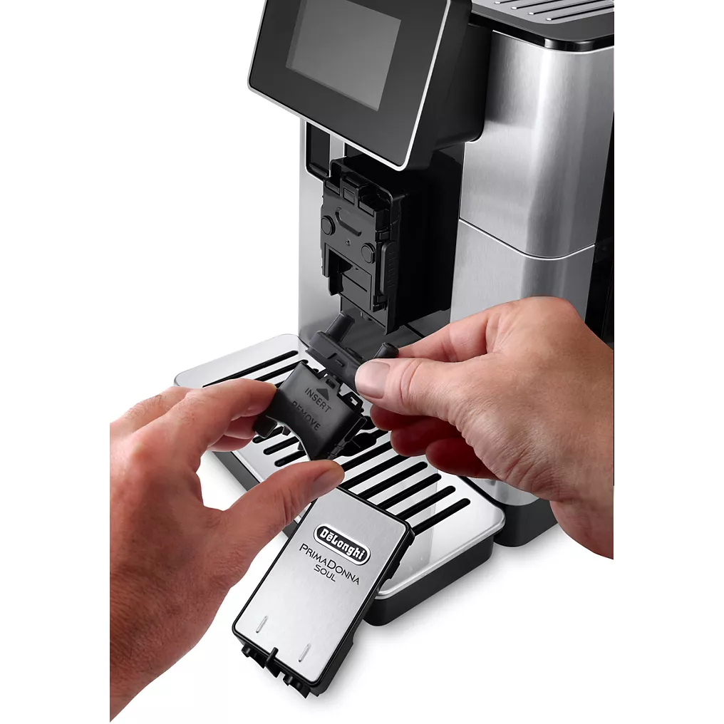 Expresso Broyeur DELONGHI Primadonna Soul ECAM610.75.MB noir – Image 6