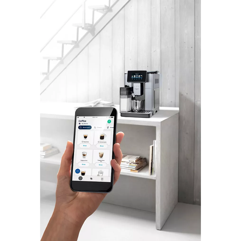 Expresso Broyeur DELONGHI Primadonna Soul ECAM610.75.MB noir – Image 5