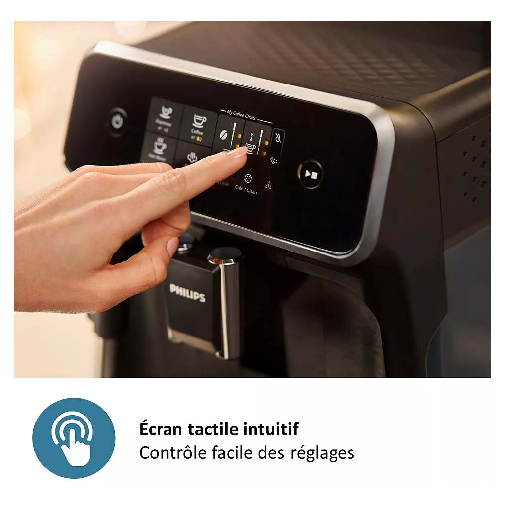 Expresso Broyeur PHILIPS EP1220/00 Noir Mat série 1200 – Image 8