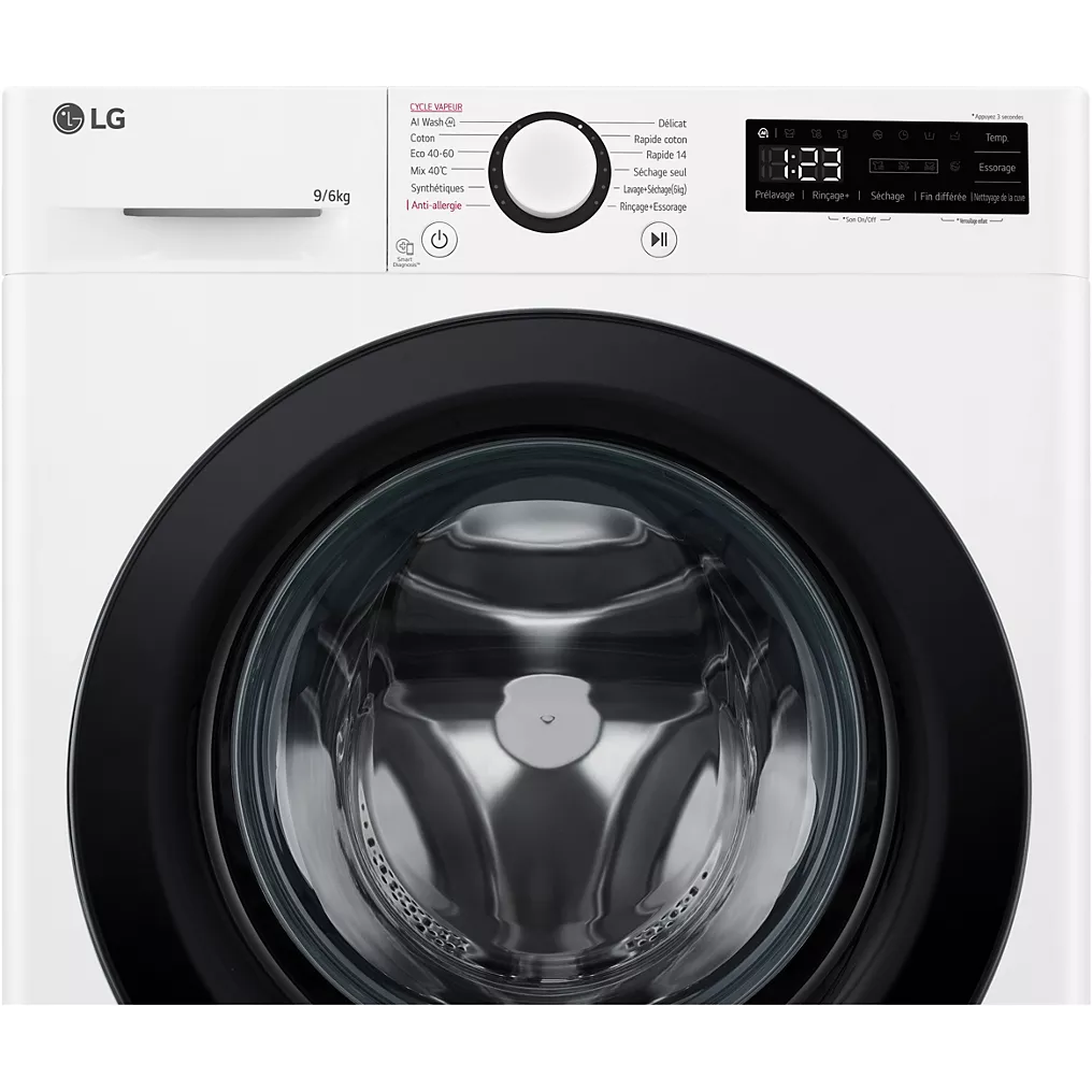 Lave linge séchant hublot LG F964R35WRS – Image 8