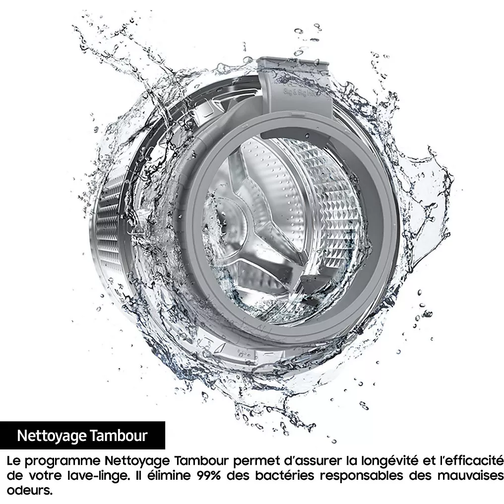Lave linge hublot SAMSUNG WW80CGC04DAB Bespoke AI – Image 2