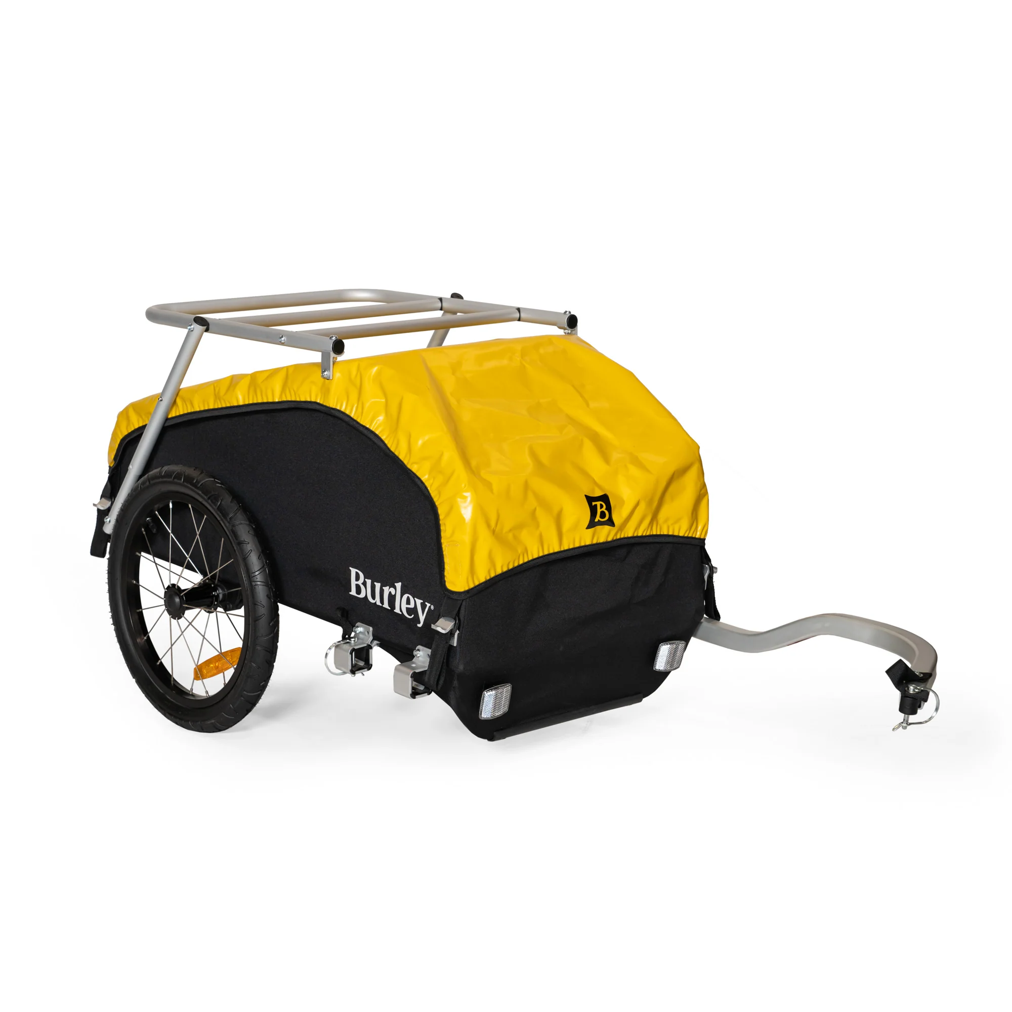 Chariot à vélo Burley Nomad - jaune/noir – Image 2